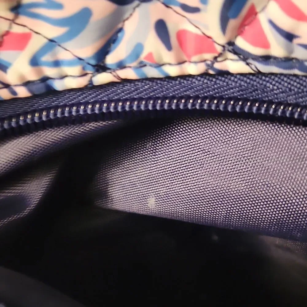 Simply Southern Blue & Purple Leaf Print Backpack